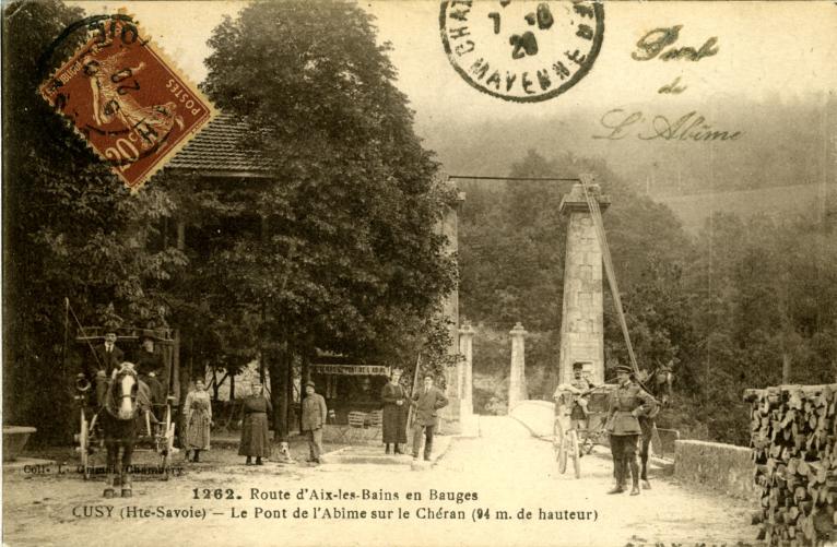 Hôtel - Restaurant du Pont de l'Abîme (détruit)