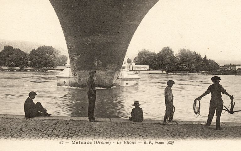 Pont routier de Valence (détruit)