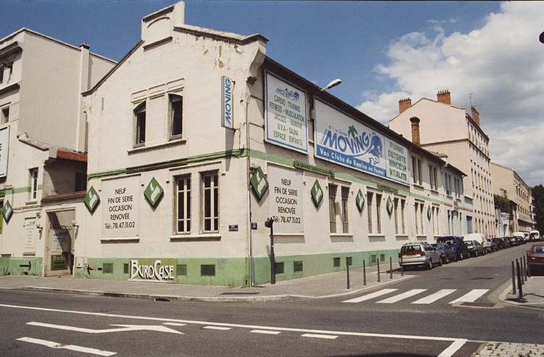 Usine de pâtes alimentaires dite Société Régia actuellement gymnase Club et magasin de commerce