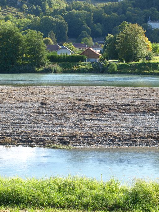 Bac, puis bac à traille de Lucey ou bac à traille de Massignieu (disparu)