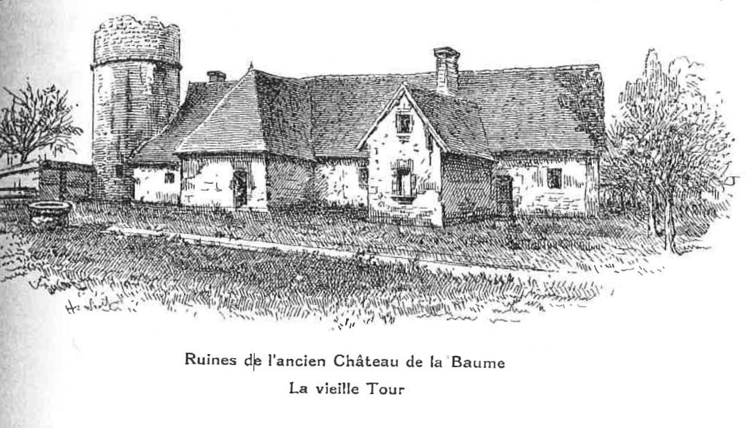 Maison forte dit ancien château de la Beaume puis ferme actuellement maison d'habitation.