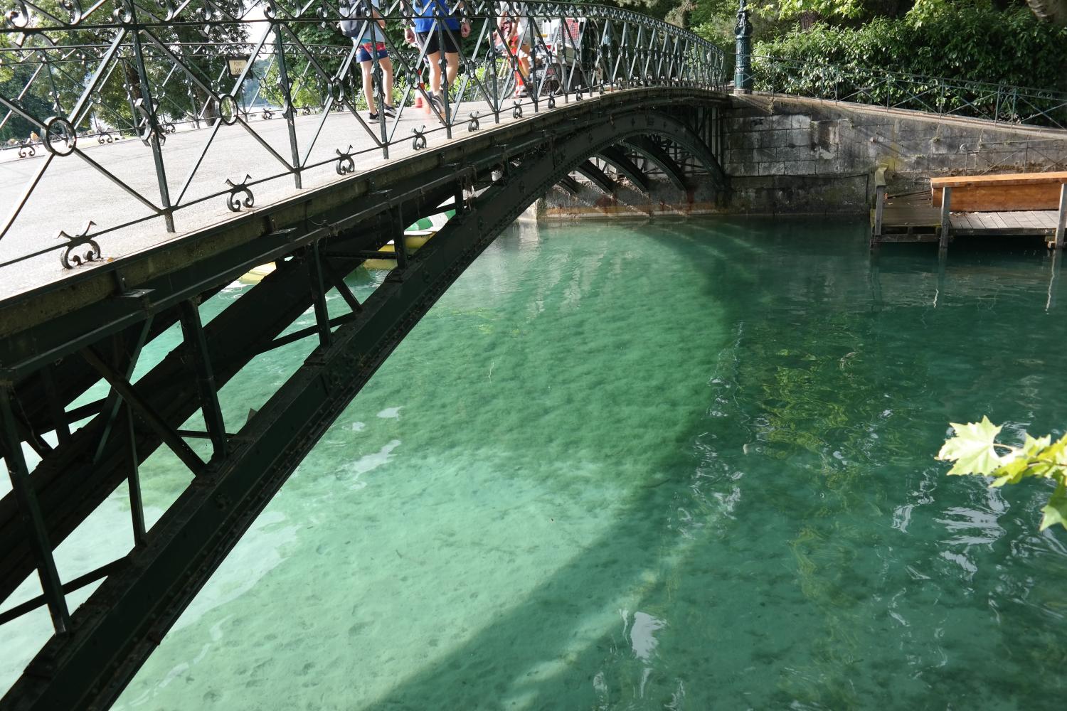 Passerelle du Jardin public dite "pont des Amours"