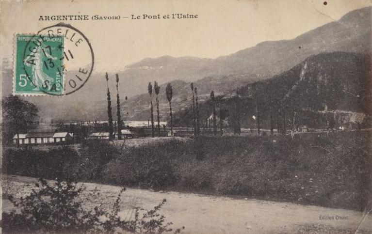 Usine électrométallurgique et centrale hydroélectrique de Gemilly dite centrale d'Argentine 1