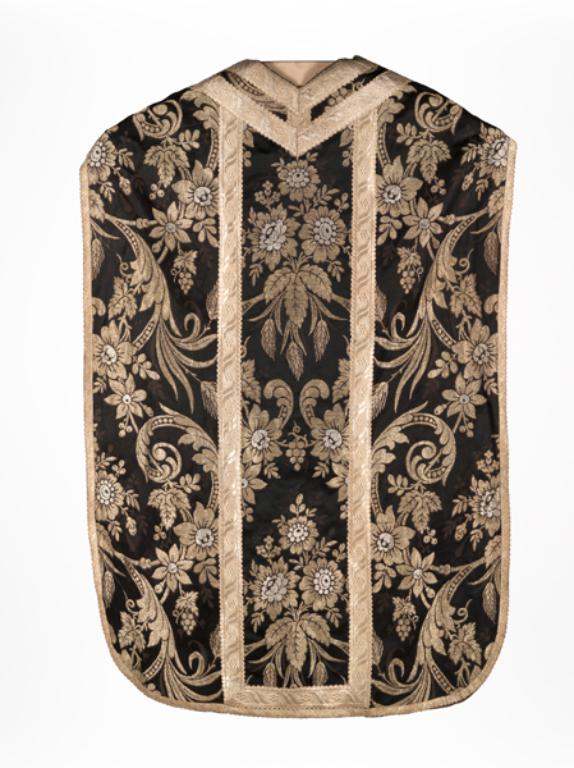 chasuble : ornement noir n°1