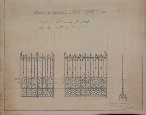 Clôture de chapelle (chapelle 6)