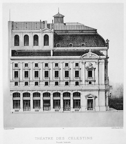 Théâtre dit École des mœurs républicaines, puis Théâtre des Variétés, puis Théâtre des Célestins