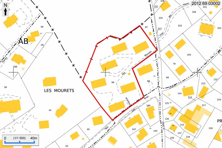 Immeubles : HLM les Mourets