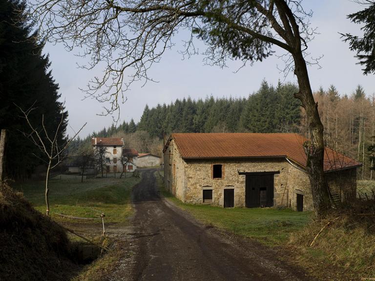 Pentes de la commune de Thiers