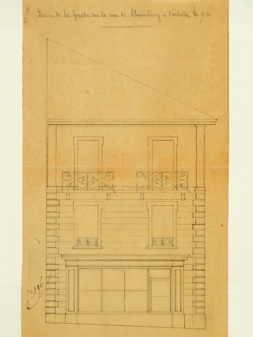 Immeuble, dit villa Damesin