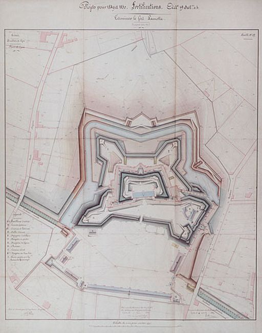 Fort de la Motte ; puis Caserne Sergent Blandan