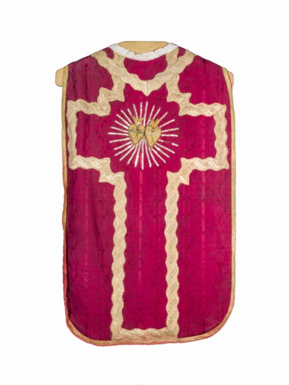 chasuble : ornement rouge n°2