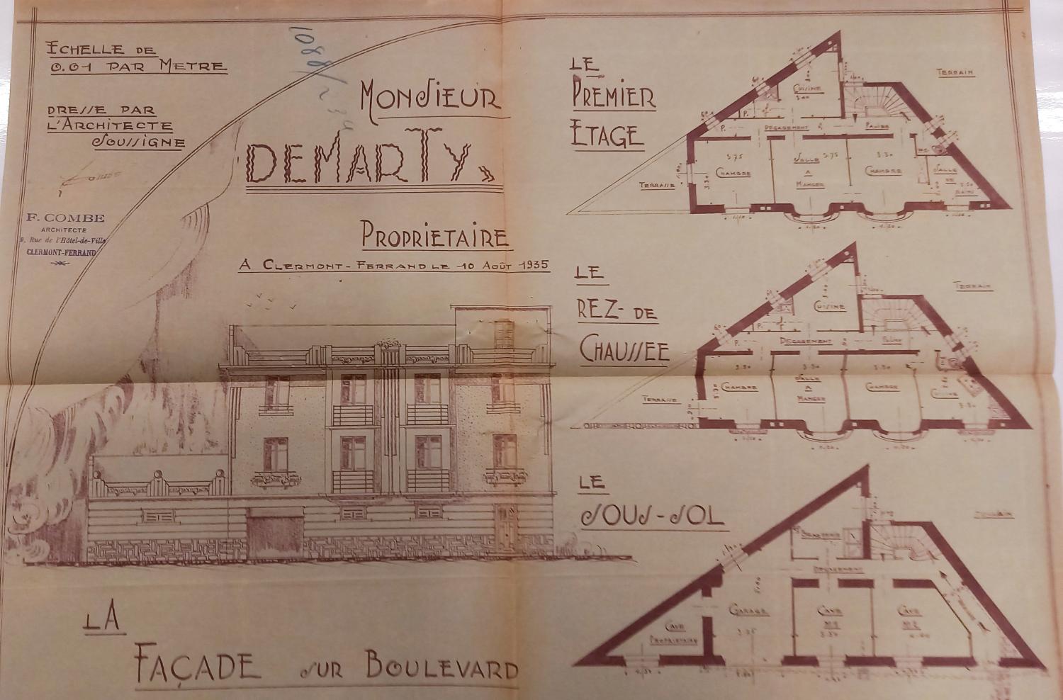 Plans et élévation