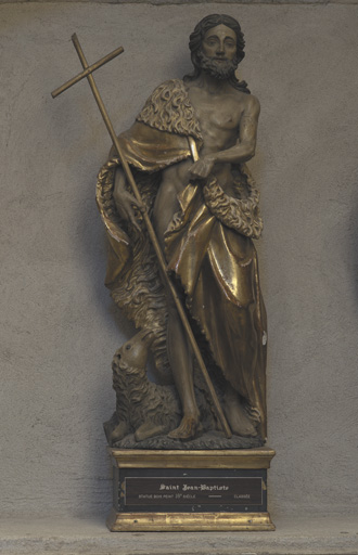 Statue : saint Jean Baptiste