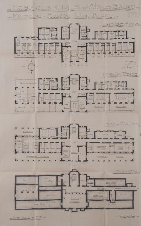 Hôpital, dit pavillon Léon Blanc