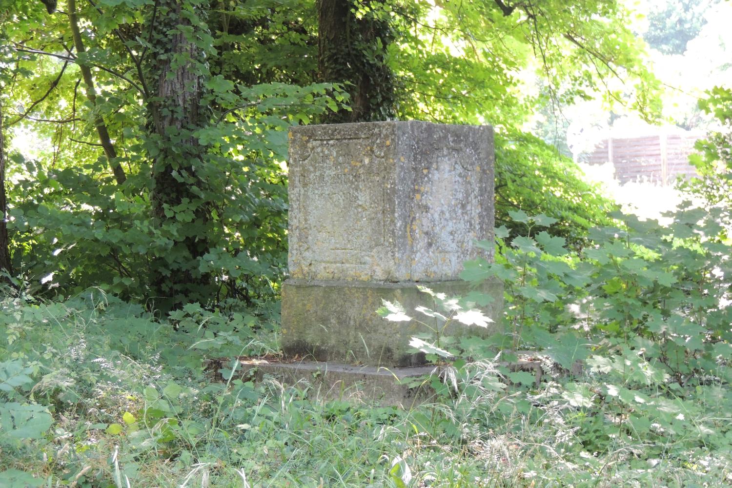 Croix de chemin : croix de Grelonges (vestiges)