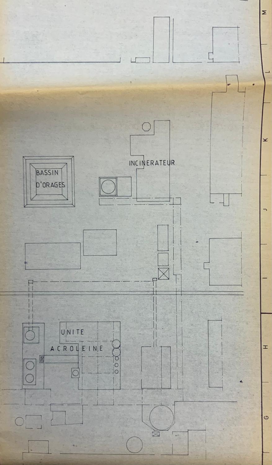 Plan usine Ugine Kuhlmann (PCUK), actuelle Arkema
