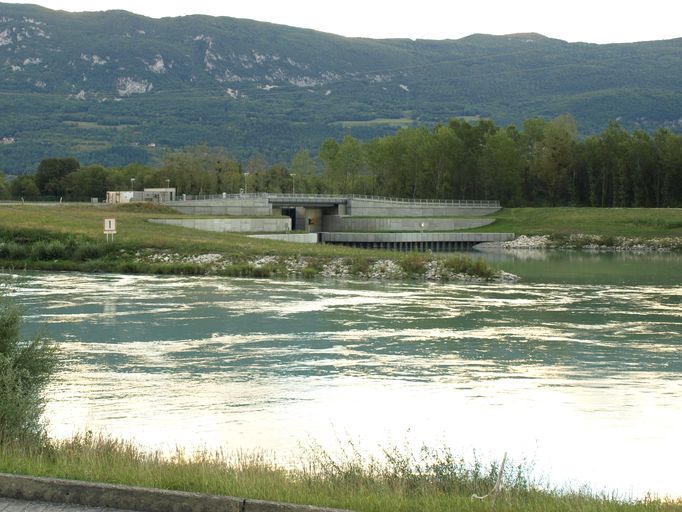 Centrale hydroélectrique dite usine hydroélectrique de Chautagne, pont