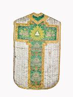 chasuble, étole : ornement bleu