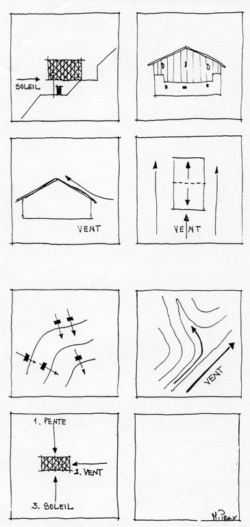 Maisons, dites chalets
