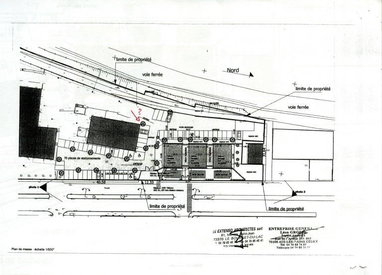 Edifice artisanal, Maison Grosse et Gerlat, puis usine de fabrication de matériaux de construction, entreprise de travaux publics, Entreprise Léon Grosse et Cie, actuellement Entreprise générale Léon Grosse