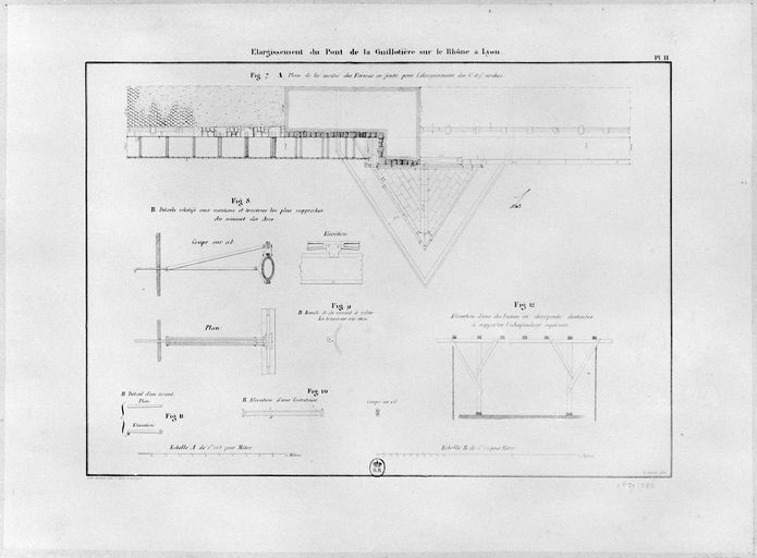 Deuxième pont de la Guillotière (détruit)