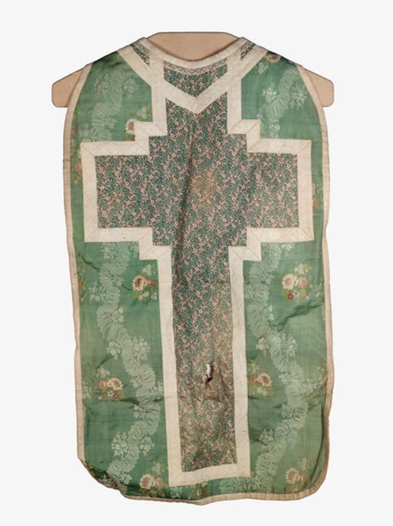 chasuble, étole : ornement vert