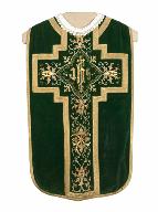 chasuble, étole : ornement vert