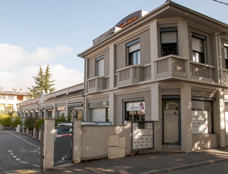 Parfumerie Sylva, actuellement immeuble Les lofts de Sylva