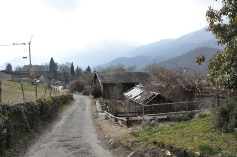 Forge des fabriques d'Argentine puis moulin à farine dit moulin d'en haut actuellement vestiges