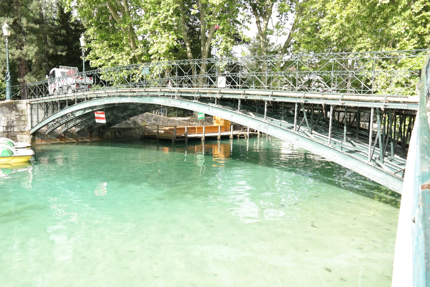 Passerelle du Jardin public dite "pont des Amours"