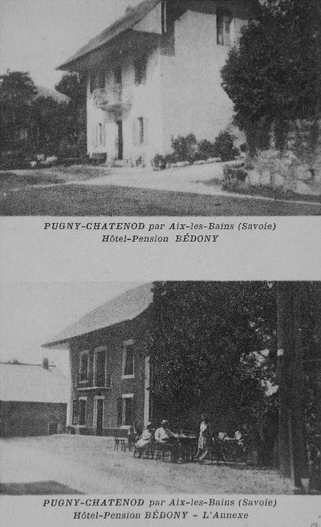 Ancien hôtel-restaurant Bédoni, actuellement maison