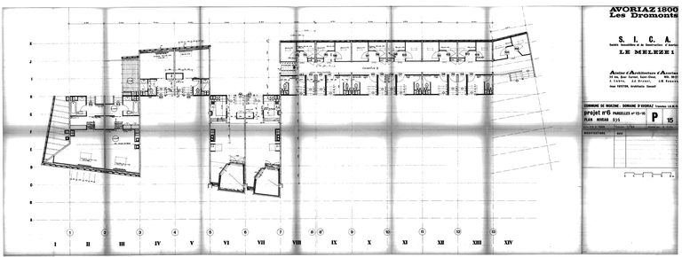 Immeuble dit résidence les Mélèzes