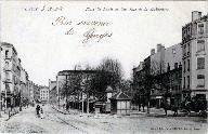 Place de l'Hospice, puis de la Liberté, actuellement place Saint-Louis