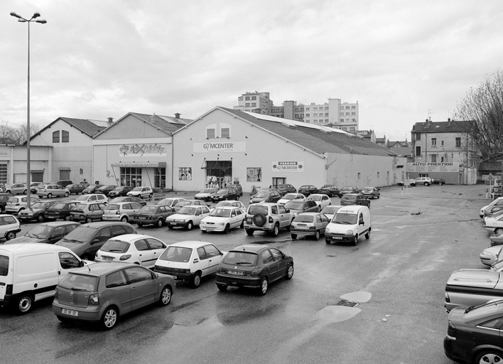 Usine de construction métallique des Anciens Etablissement Patiaud, Lagarde et Cie puis H. Dunoyer et Cie SA actuellement parc d'activités