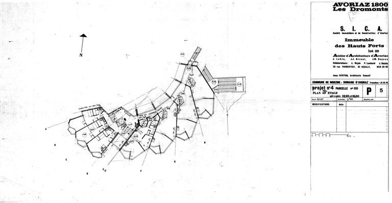 Immeuble dit résidence les Hauts-Forts