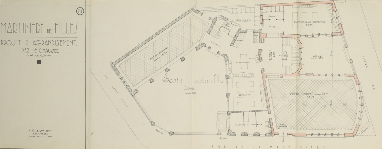 Ecole de La Martinière des filles, puis lycée La Martinière-Diderot dit La Centrale