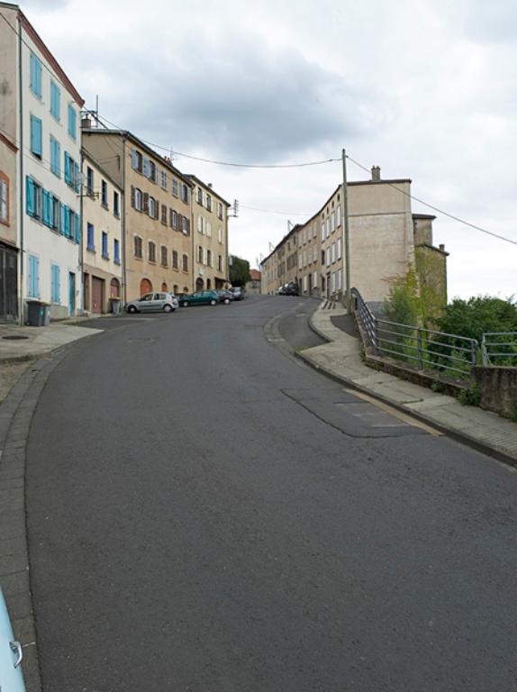 L'avenue Philippe-Dufour dans sa partie haute.