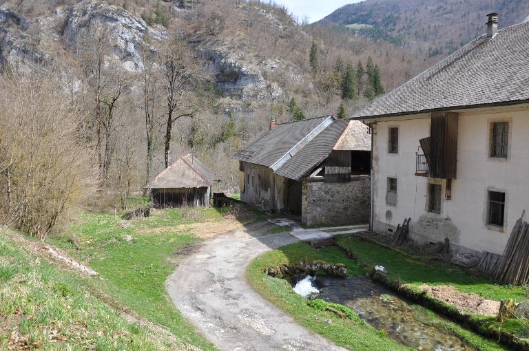 Moulins à farine et scierie de Leyat ou moulins de la ville actuellement logement et sans affectation