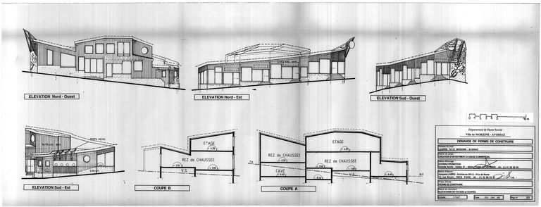 Galerie marchande place Centrale, pavillon amont