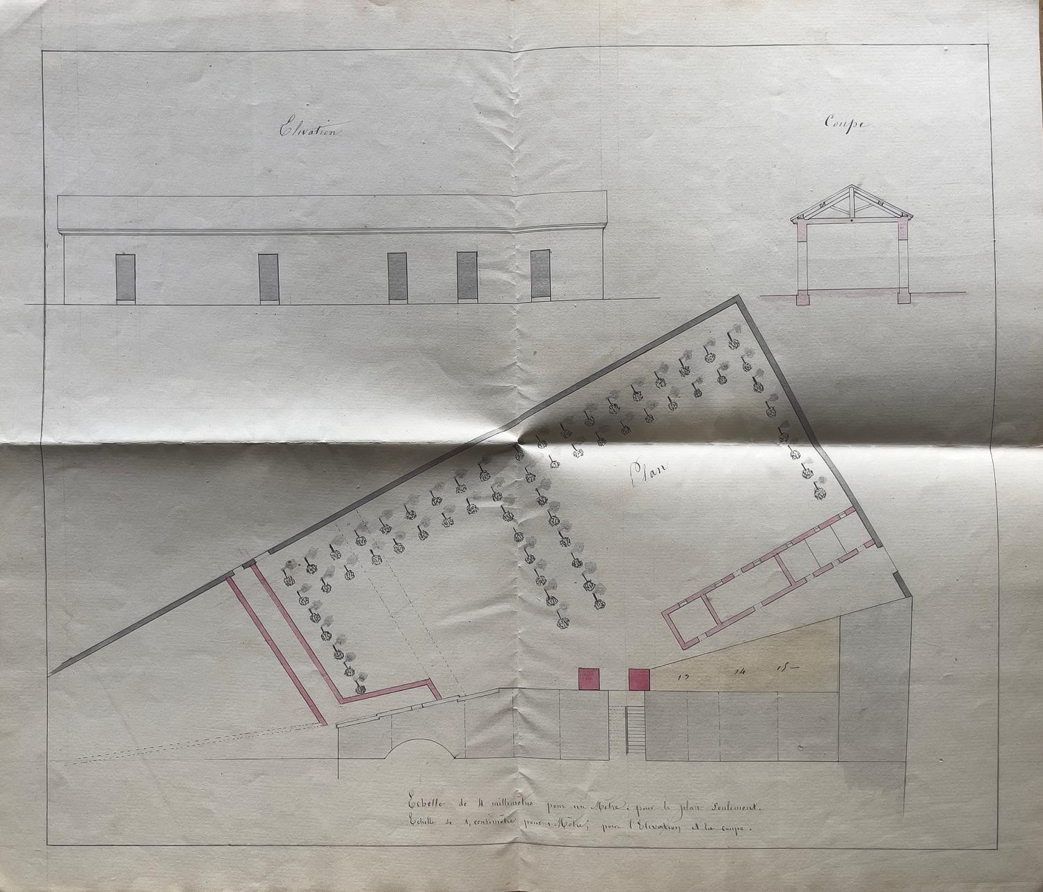 Collège de jésuites, dit Royal-Dauphin, puis école centrale, lycée, collège royal, lycée de garçons puis lycée de jeunes filles, actuellement cité scolaire Stendhal