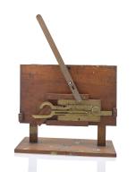 Instrument de démonstration en mécanique des solides : appareil pour l'étude de la poulie mobile