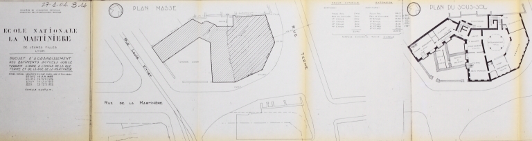 Ecole de La Martinière des filles, puis lycée La Martinière-Diderot dit La Centrale