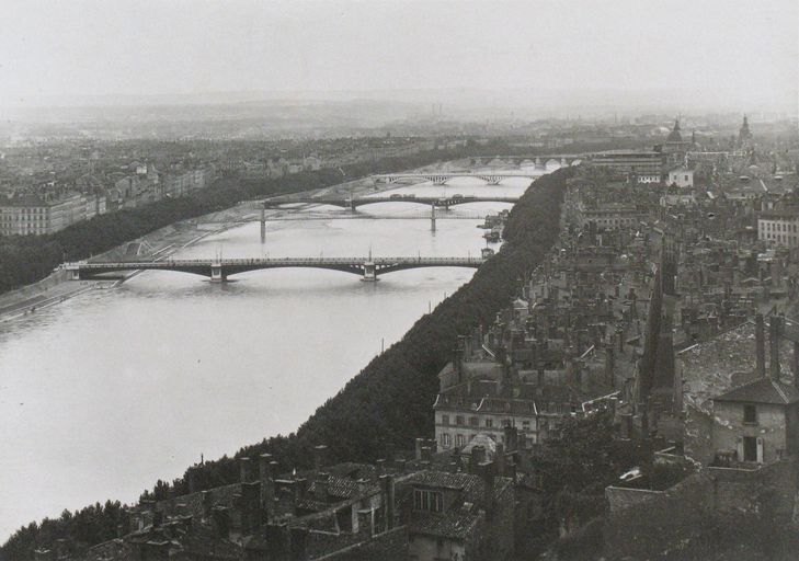 Pont Morand, puis pont du Bâtiment, puis pont Morand (détruit) ; culée (vestiges)