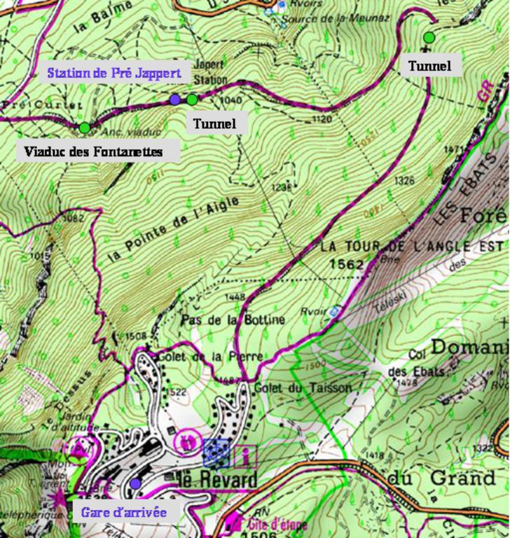 Funiculaire dit chemin de fer à crémaillère du Revard