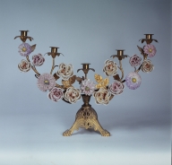 Chandelier à branches d'église (candélabre à fleurs, croissant)