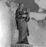 Statue : Vierge à l'Enfant