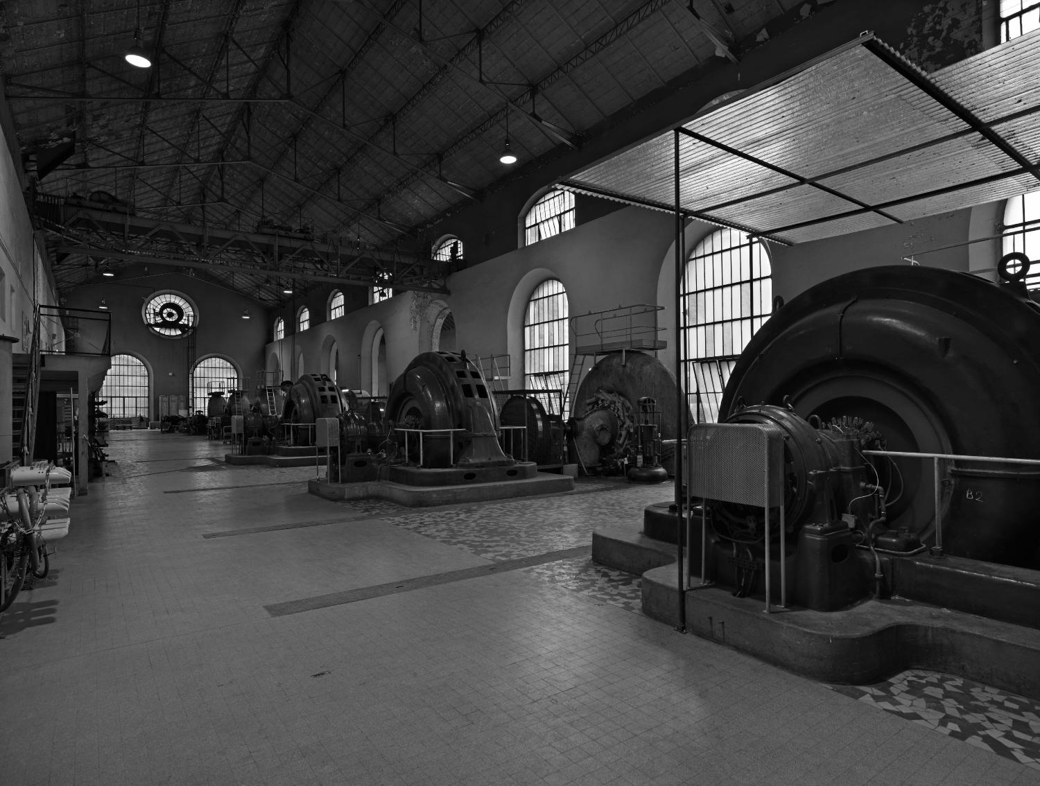 centrale et barrage de Rioupéroux, basse-vallée de la Romanche et cité ouvrière de la Salinière