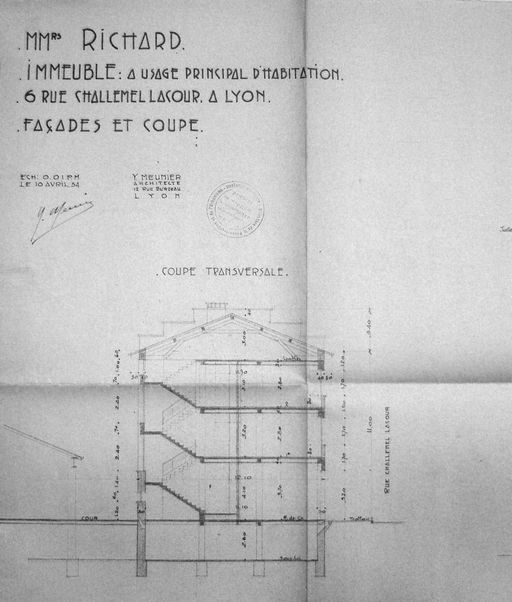 Immeuble, magasin de commerce