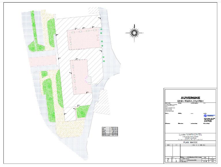 Collège de jésuites de Mauriac, puis collège royal, puis école secondaire municipale, puis collège municipal, actuellement lycée polyvalent Marmontel