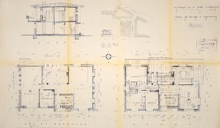 Maison, dite villa, meublés Marie-Christine